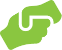 Handshake icon.
