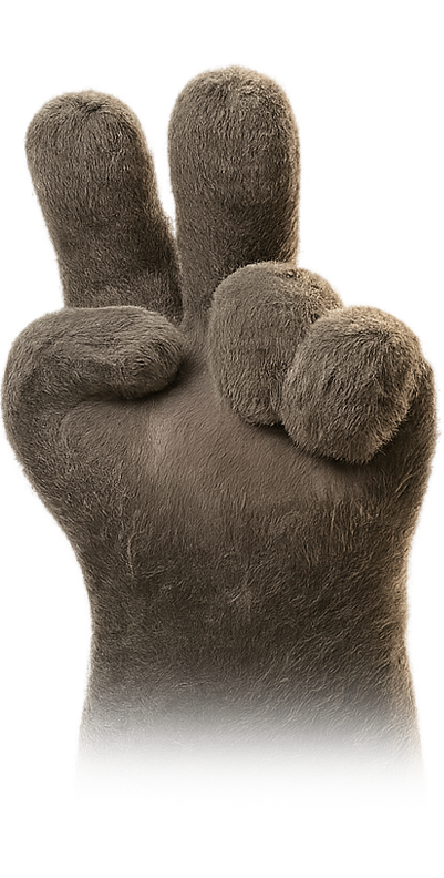 Peyton hand showing step two